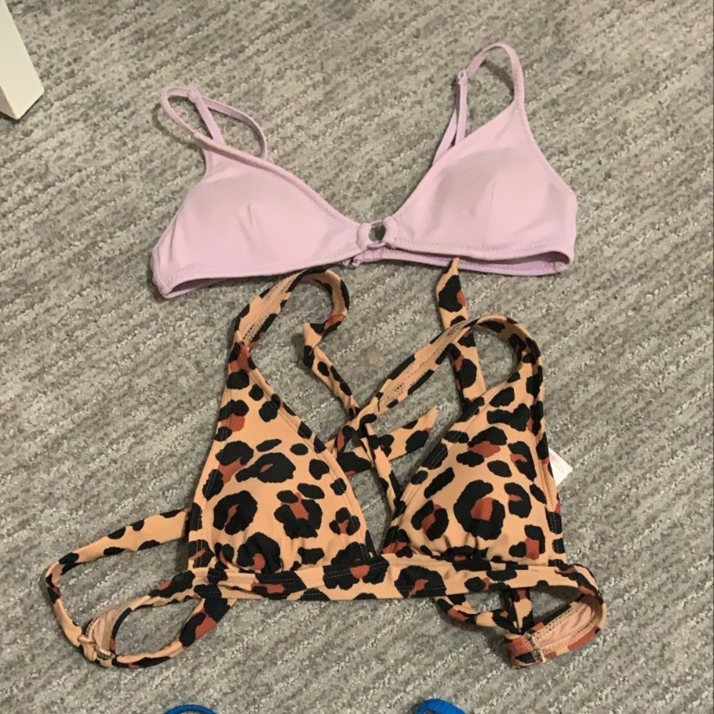 bikini tops and bottoms